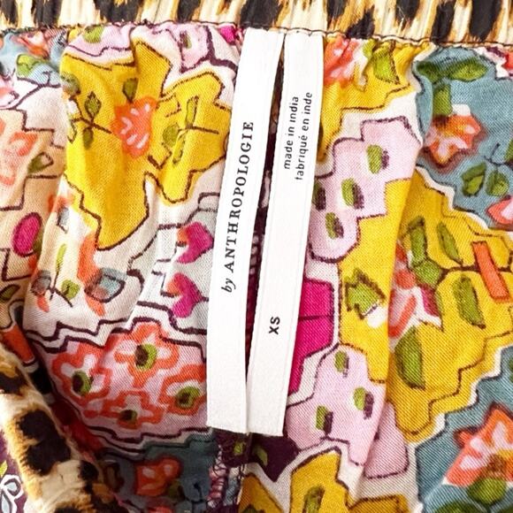 Anthropologie Printed Harem Pants Leopard Size XS - Picture 5 of 5
